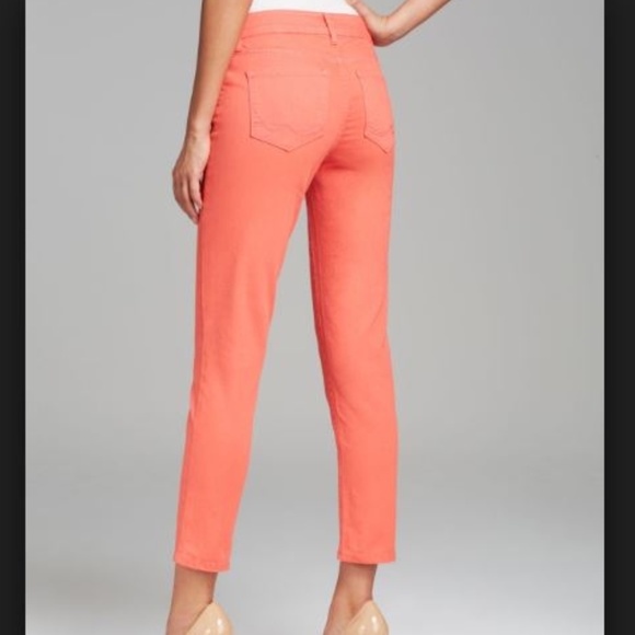 **SOLD** NYDJ Alisha Ankle Jean Papaya - Picture 8 of 8